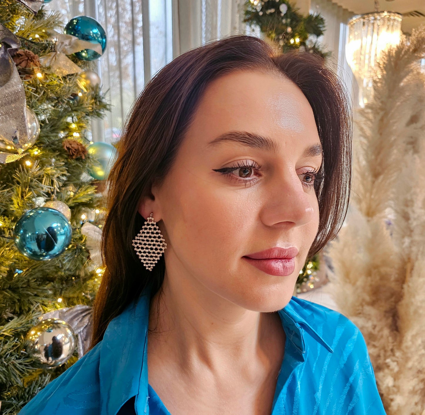 Crystal Chandelier Earrings