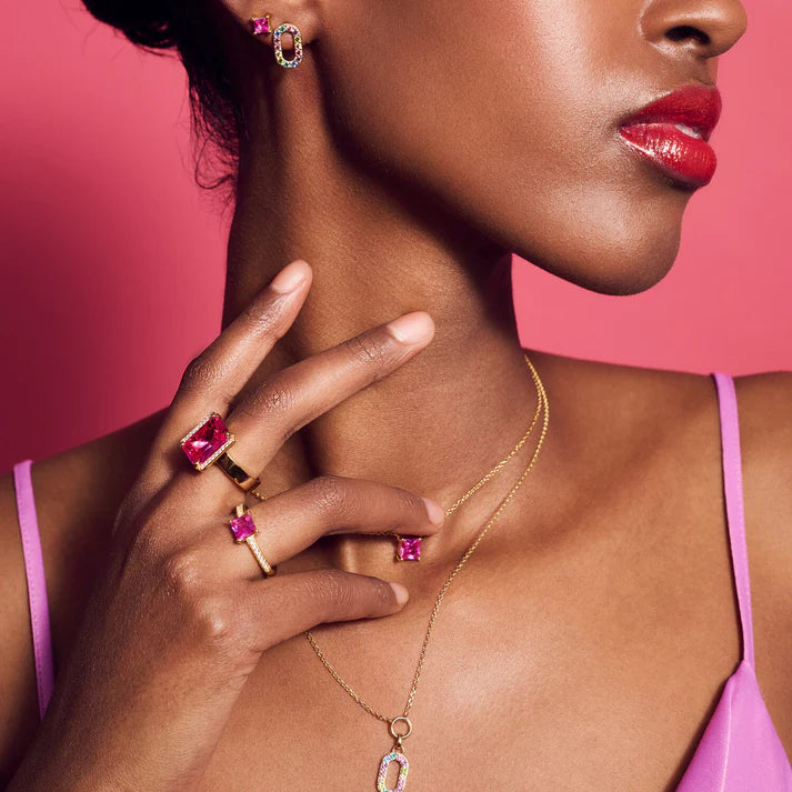 Sif Jakobs Jewellery- Halskæde Ellera Quadrato Necklace