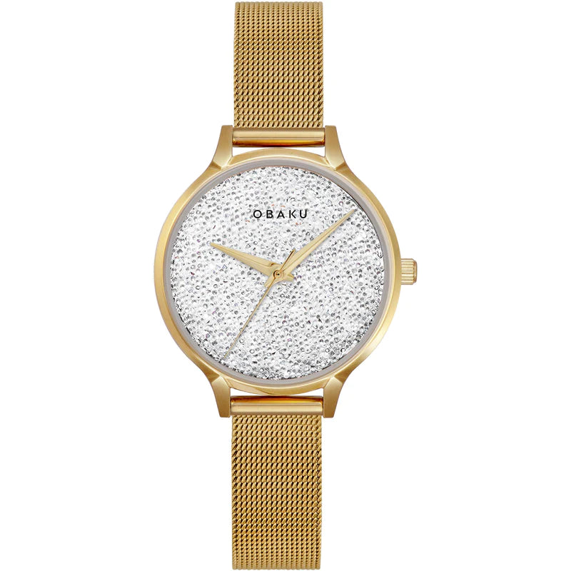 Obaku Stjerner- Steel Mesh Watch