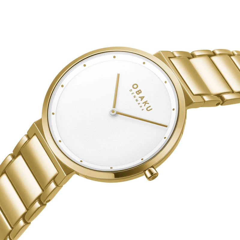 Obaku Klip Lille- Cider Stainless Steel Watch