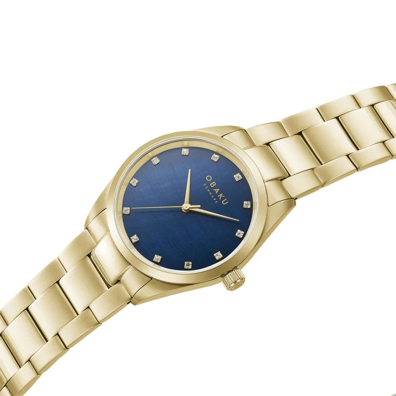 Obaku Chili- Beryl Stainless Steel Watch
