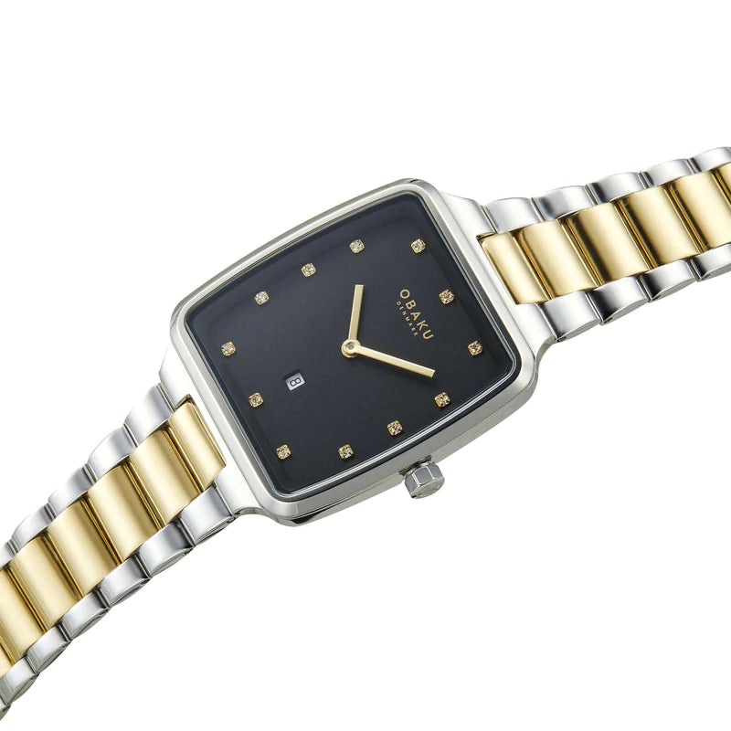 Obaku Fjord Lille- Rose Gold Stainless Steel Watch