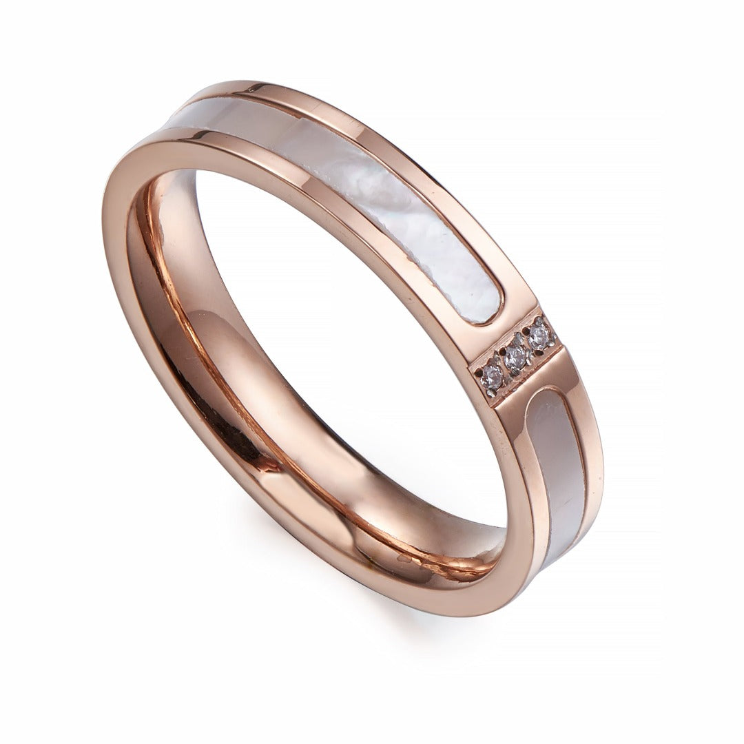 Opal and Rose Gold Ring | ${Vendor}