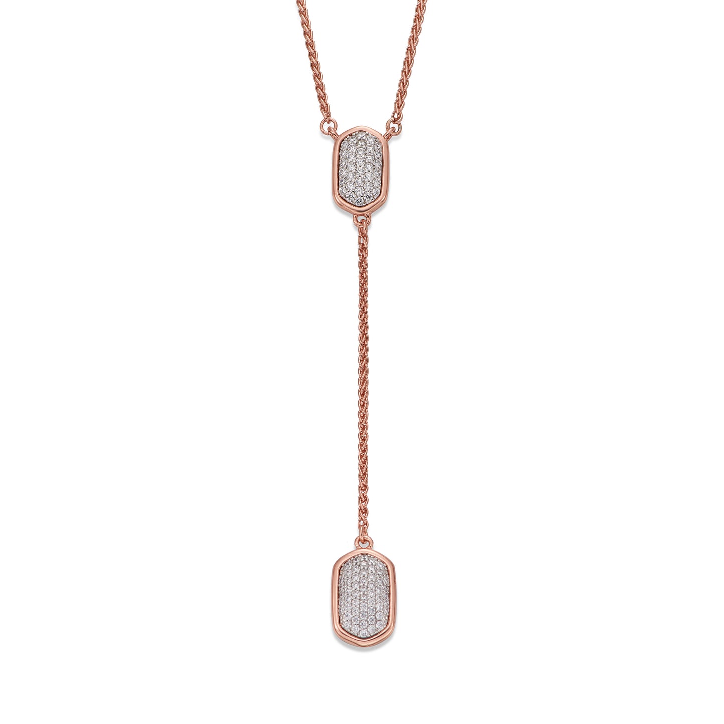 ROSE GOLD DROP NECKLACE | ${Vendor}
