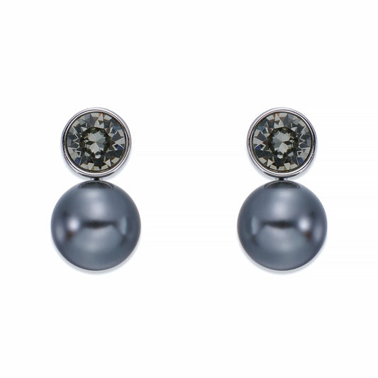 Crystal and Pearl Earrings | ${Vendor}