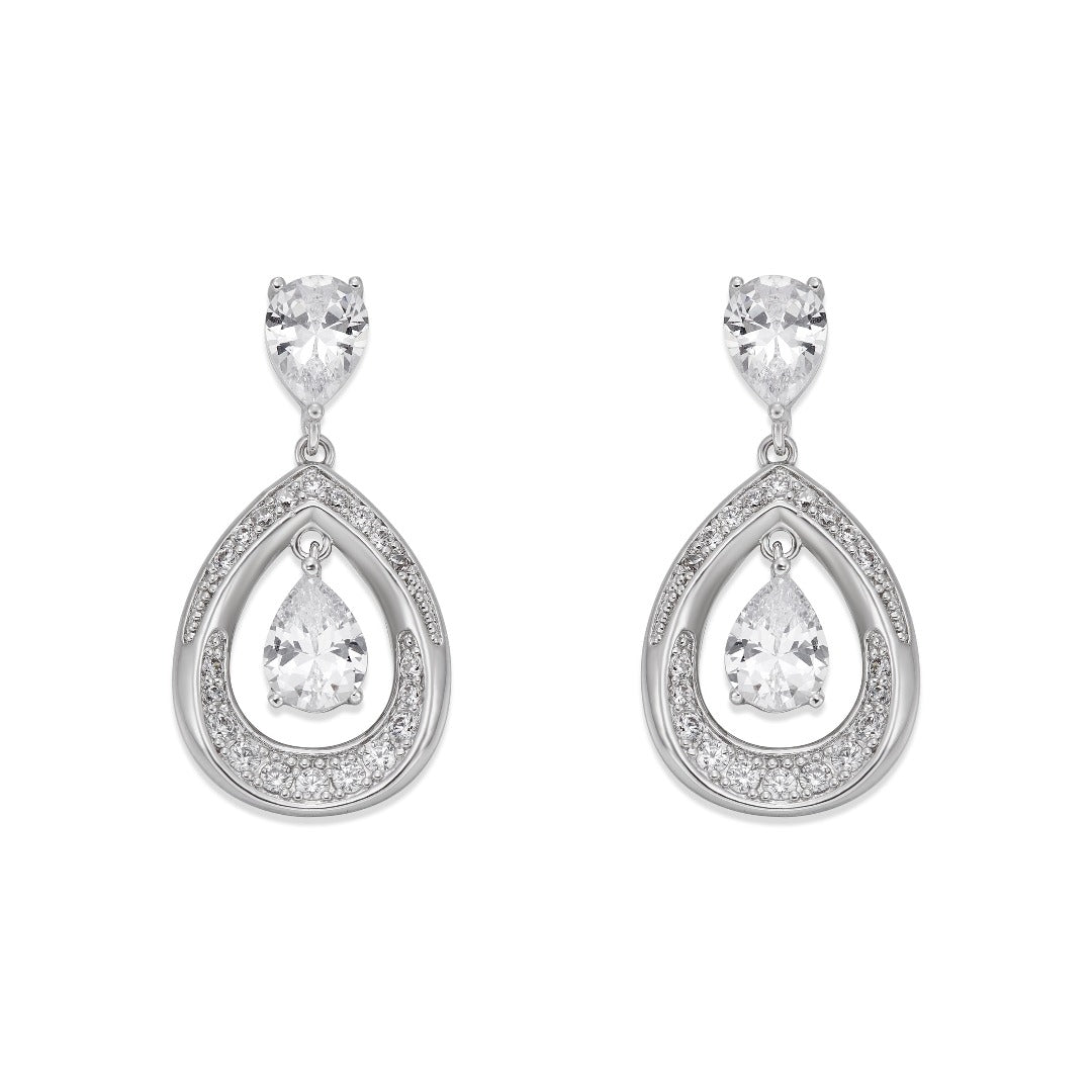 Crystal Teardrop Earrings | ${Vendor}