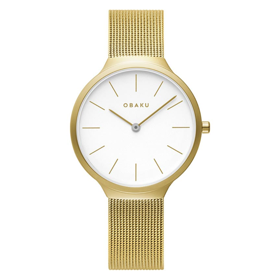 Obaku Ark Lille Gold Watch