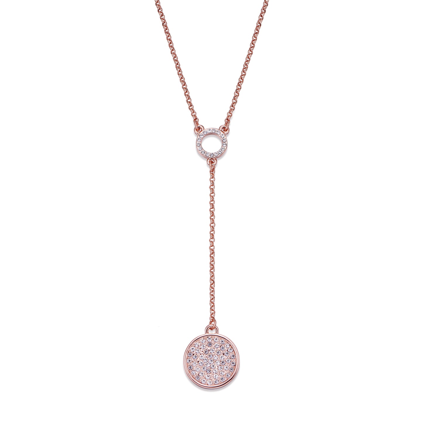 Rose Gold Drop Pendant Necklace | ${Vendor}