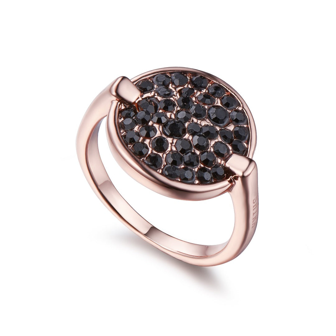 Black on Rose Gold Ring | ${Vendor}