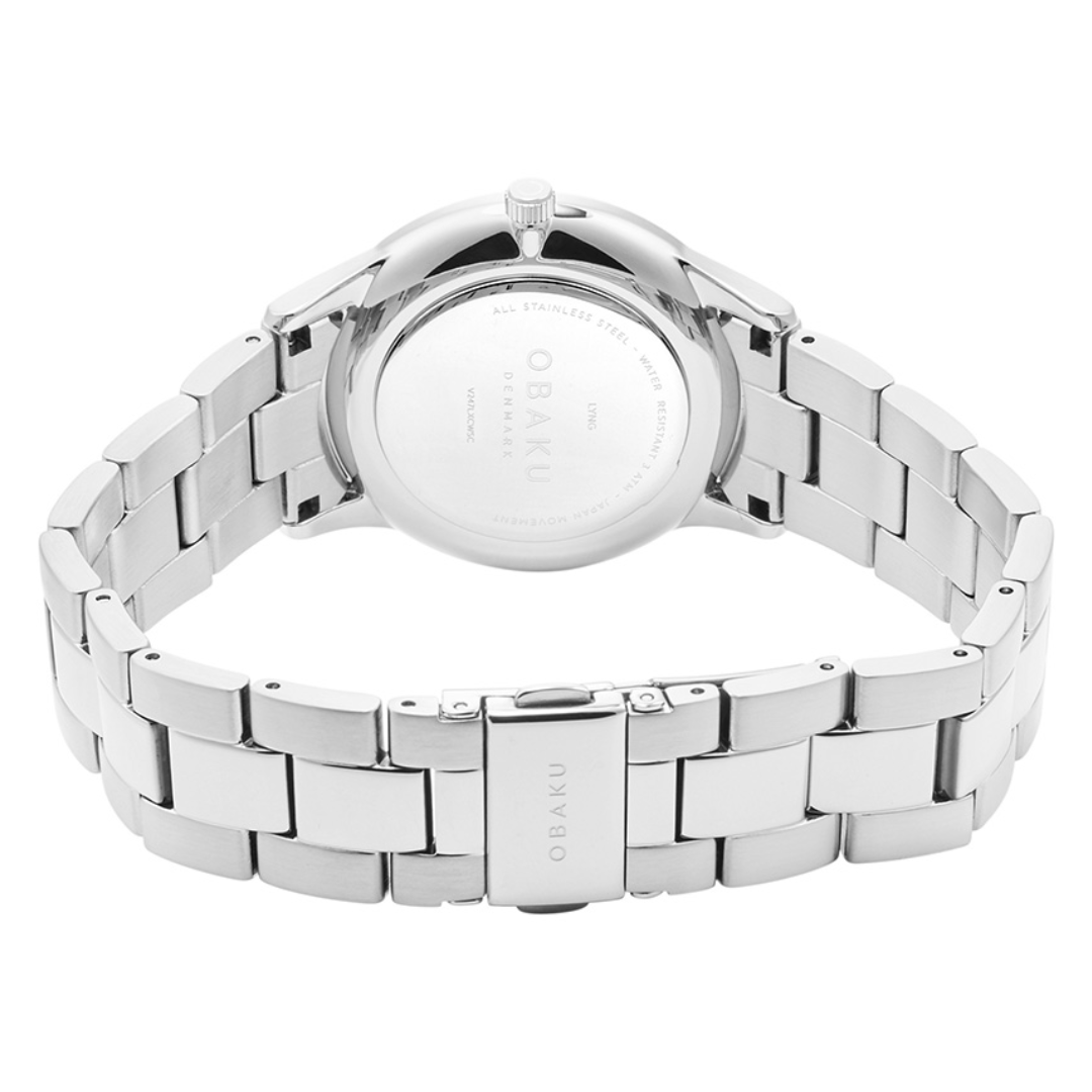 Obaku Lyng Lille Steel Watch