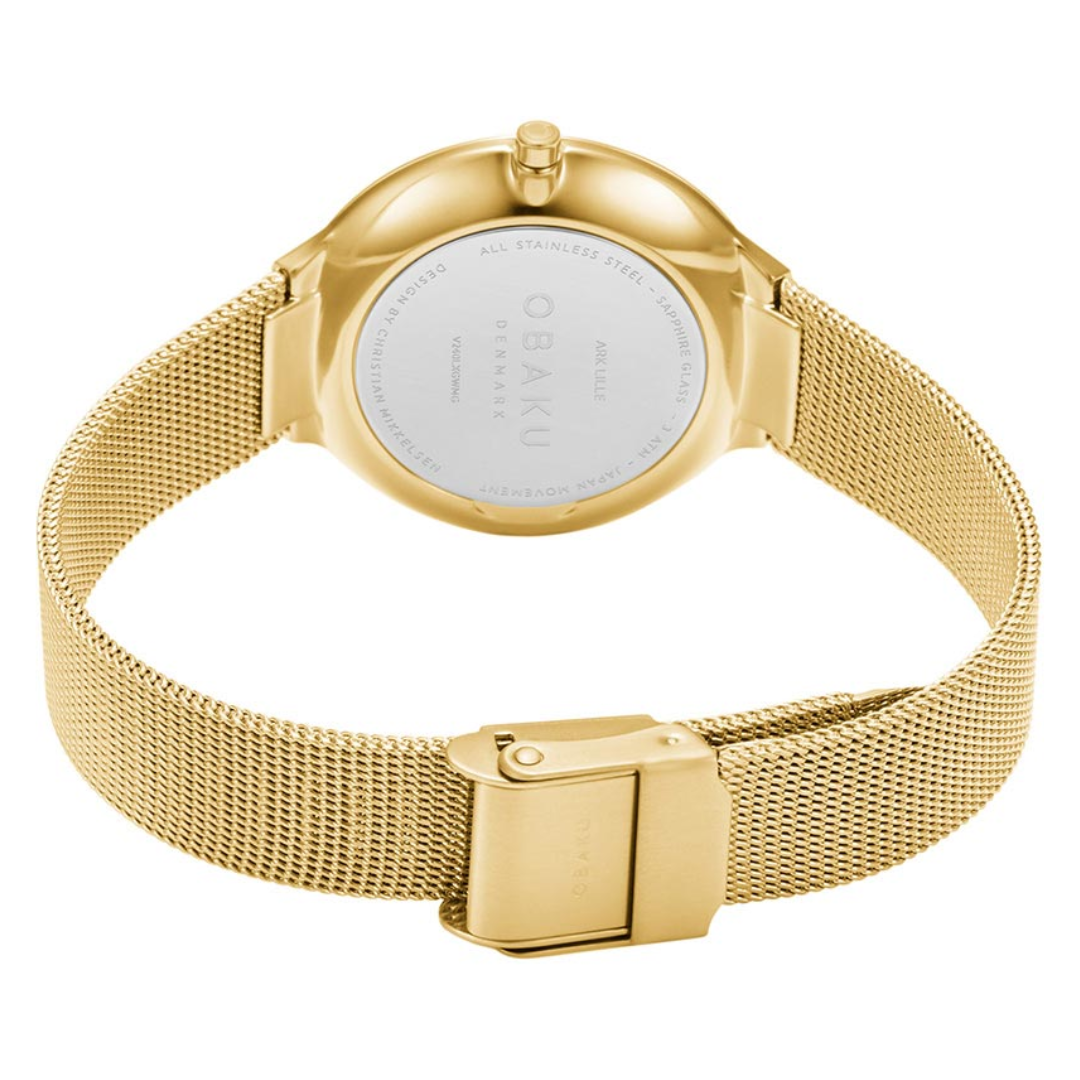 Obaku Ark Lille Gold Watch