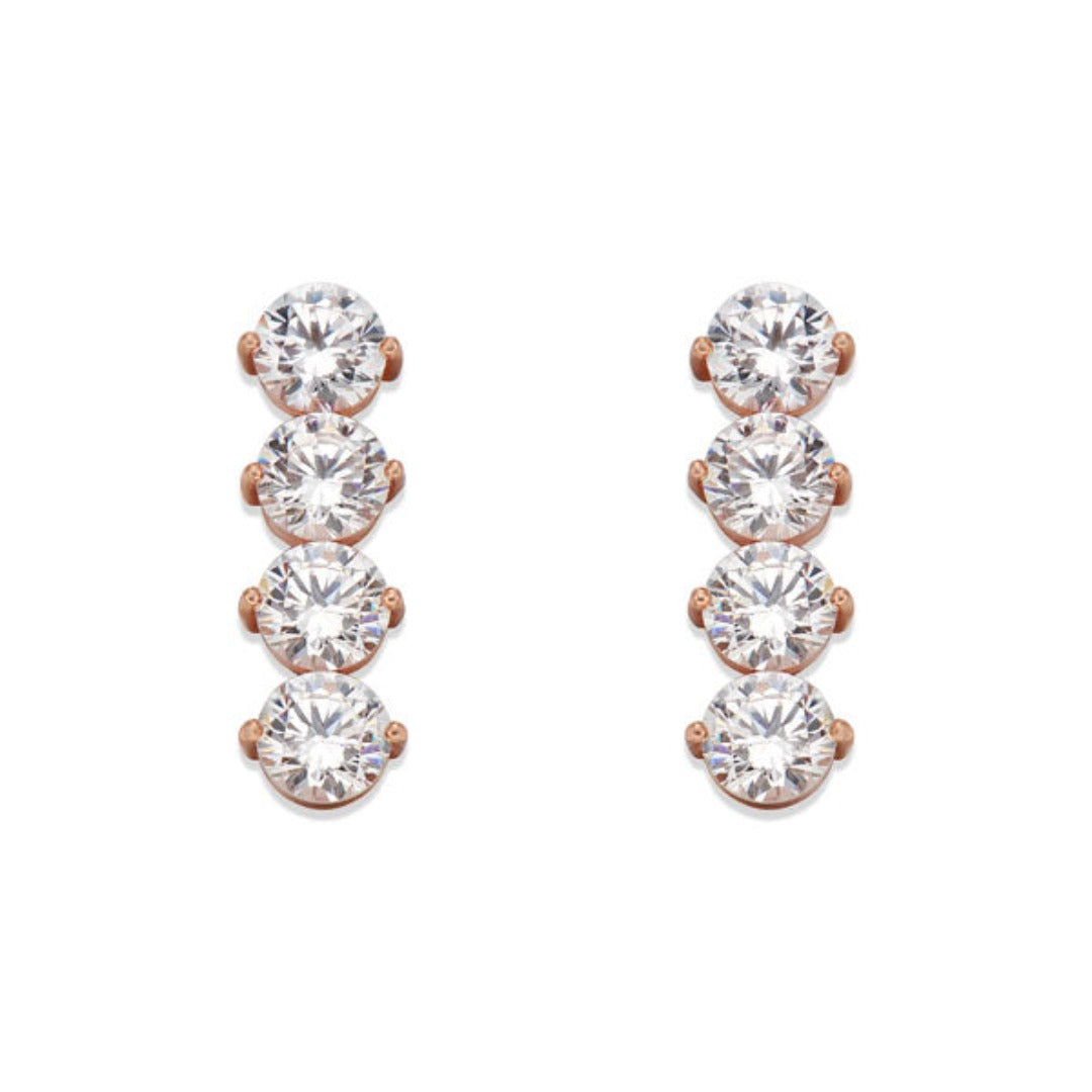 ROSE GOLD DROP EARRINGS | ${Vendor}