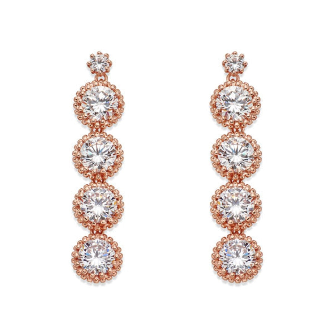 ROSE GOLD DROP EARRINGS | ${Vendor}