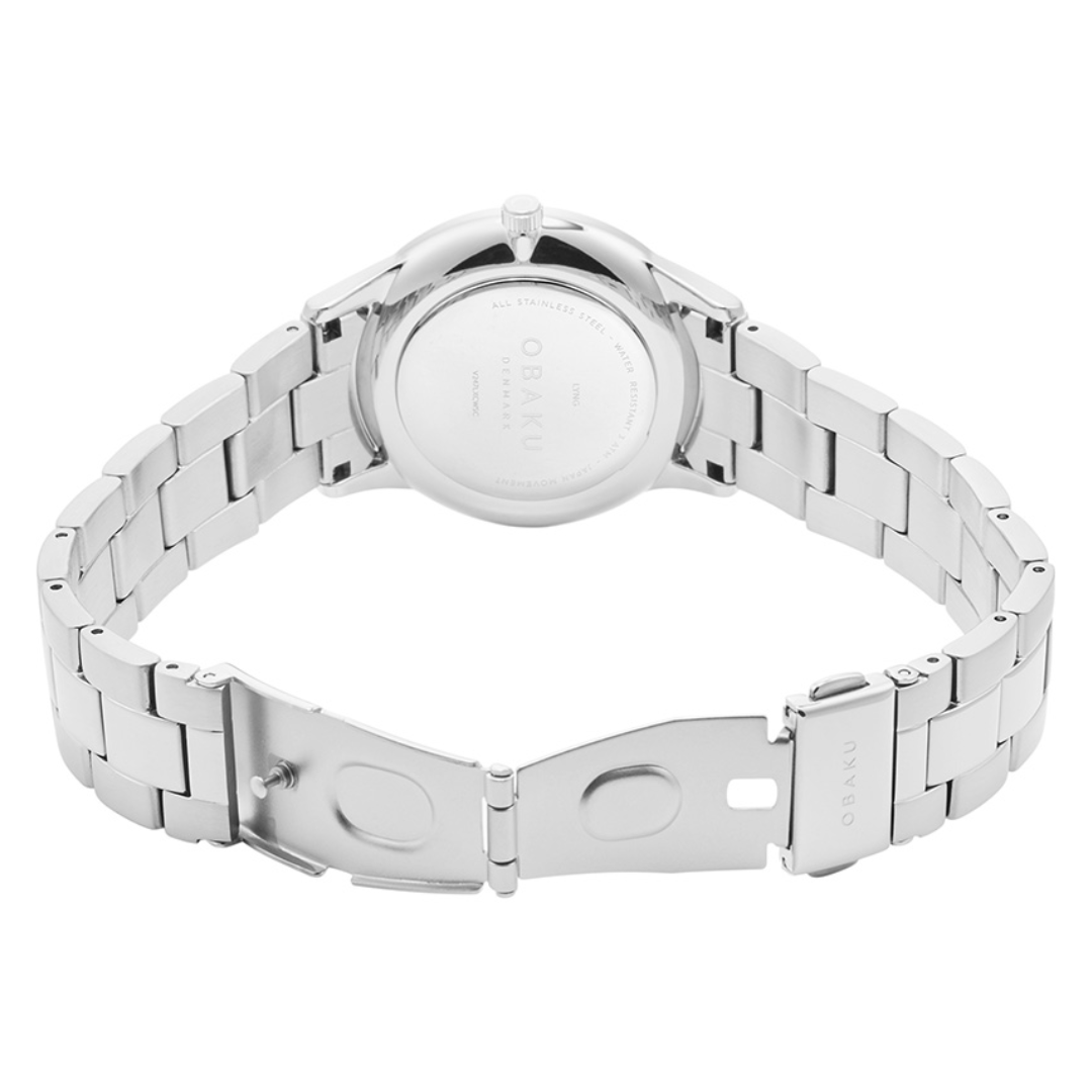 Obaku Lyng Lille Steel Watch