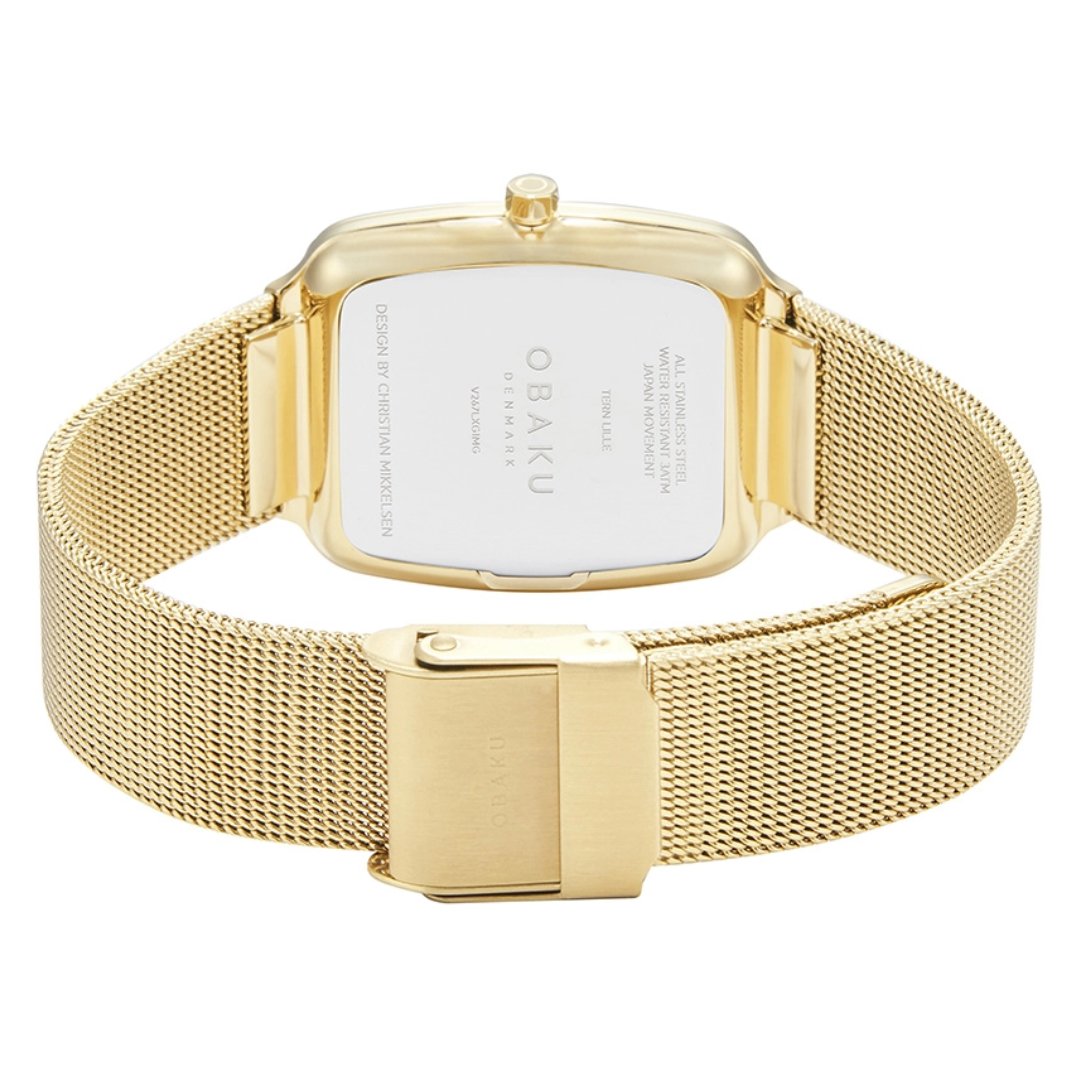 Obaku Tern Lille Gold Watch