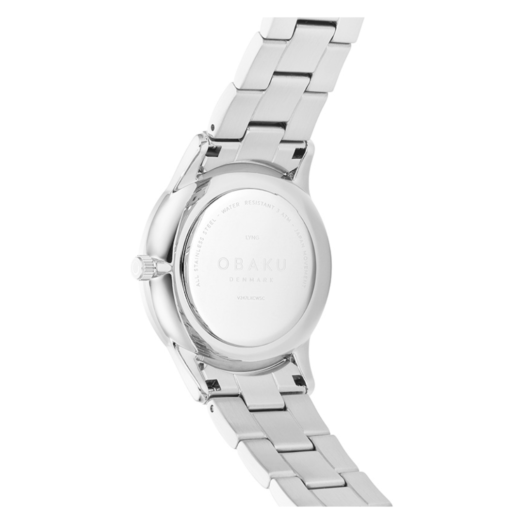 Obaku Lyng Lille Steel Watch