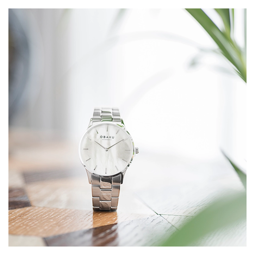 Obaku Lyng Lille Steel Watch