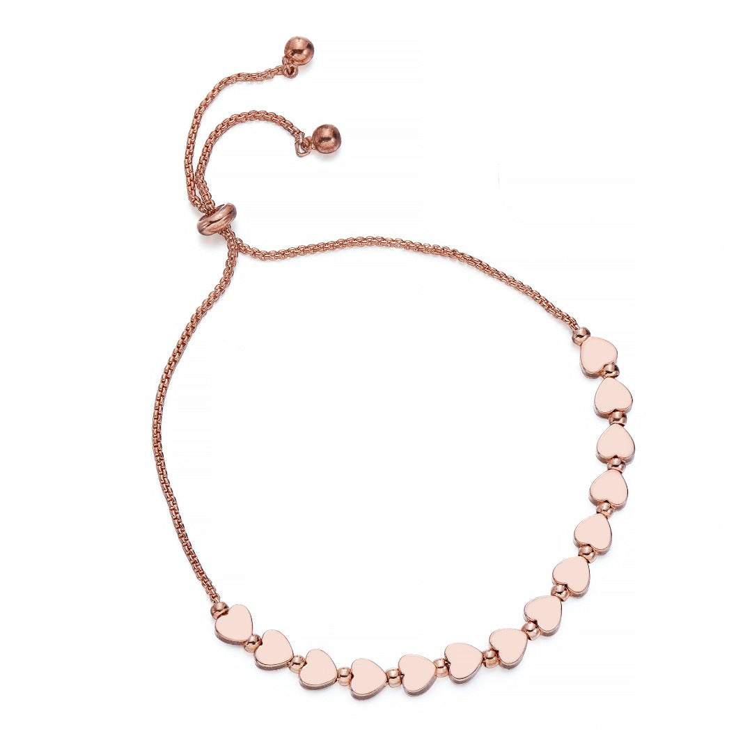 Rose Gold Heart Bracelet | ${Vendor}