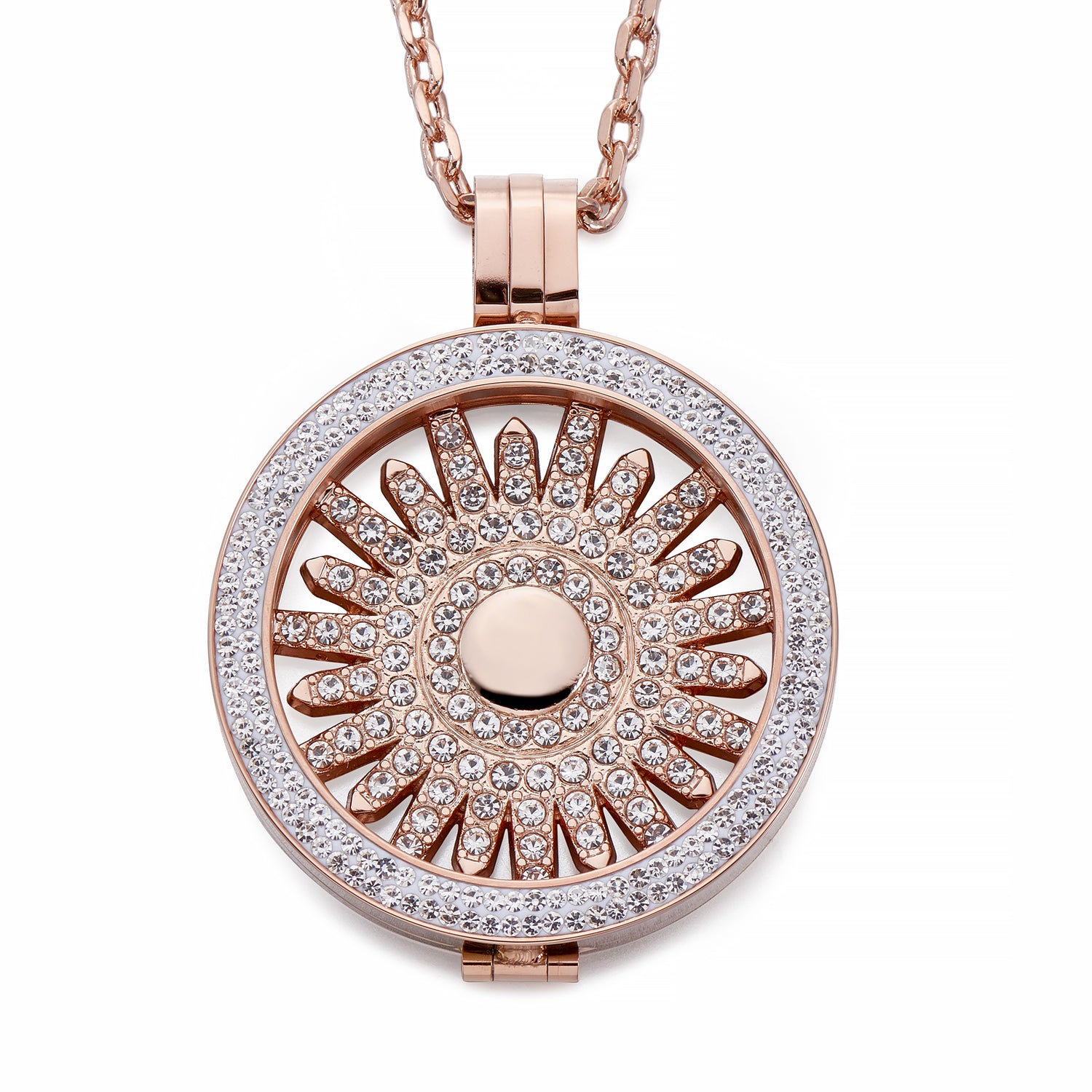 Rose Gold Coin Pendant Necklace | ${Vendor}