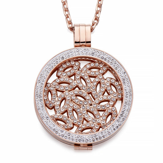 Rose Gold Coin Pendant Necklace | ${Vendor}