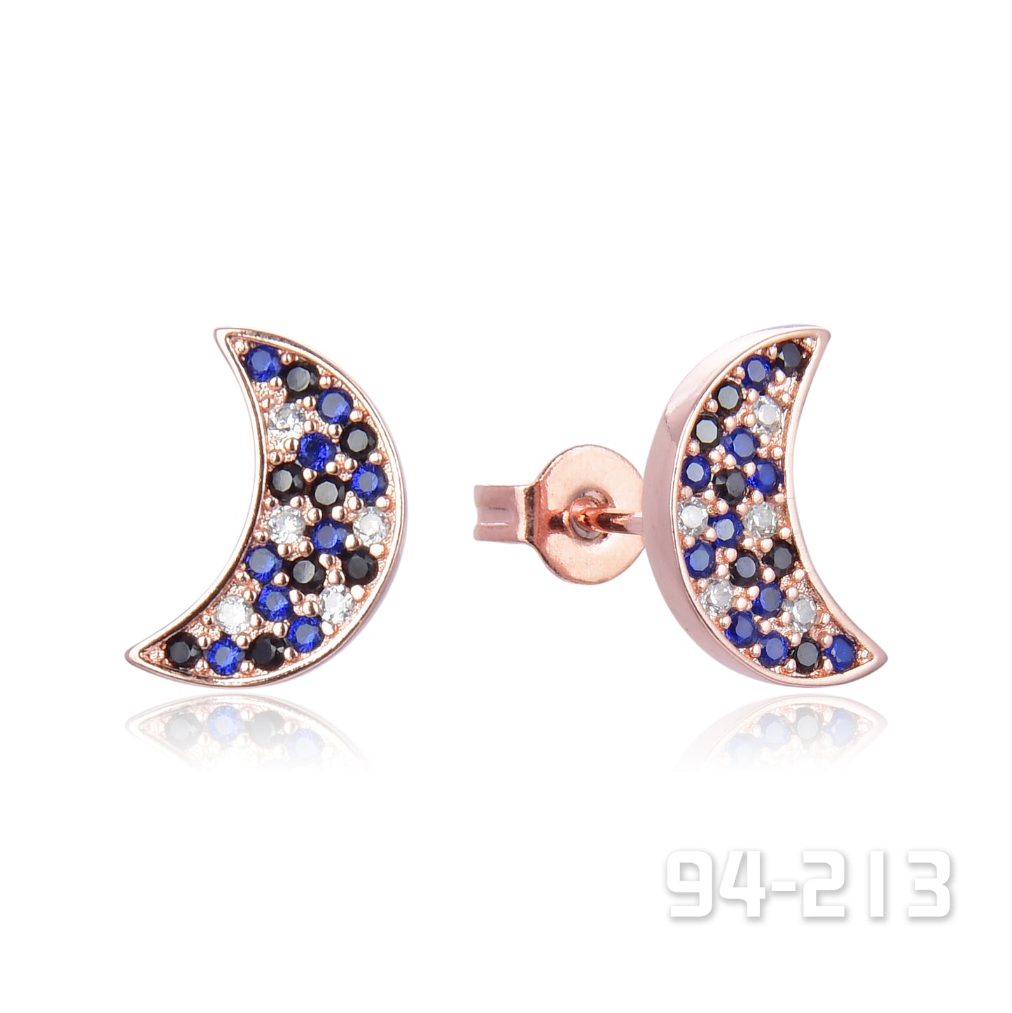 Rose Gold Stud Earrings