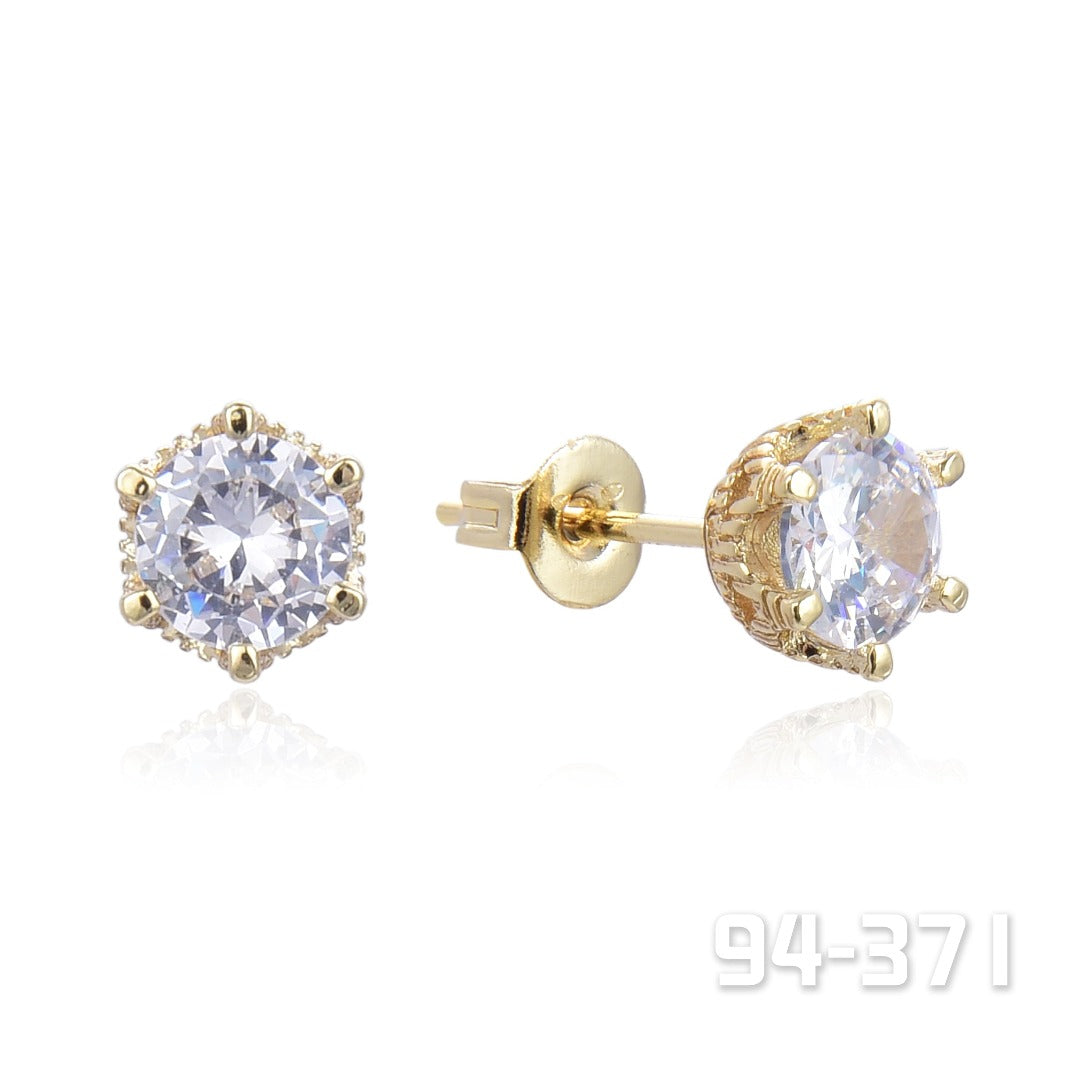 Gold Stud Earrings | ${Vendor}