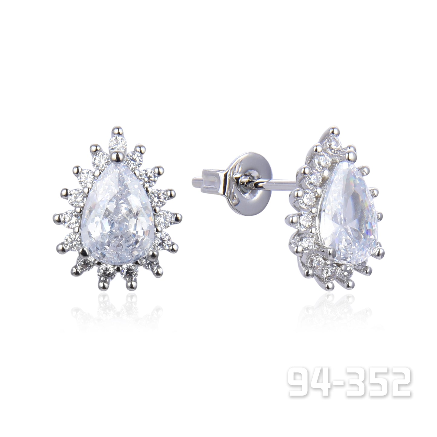 Crystal Stud Earrings