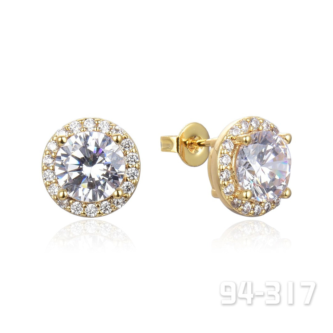Gold Stud Earrings | ${Vendor}