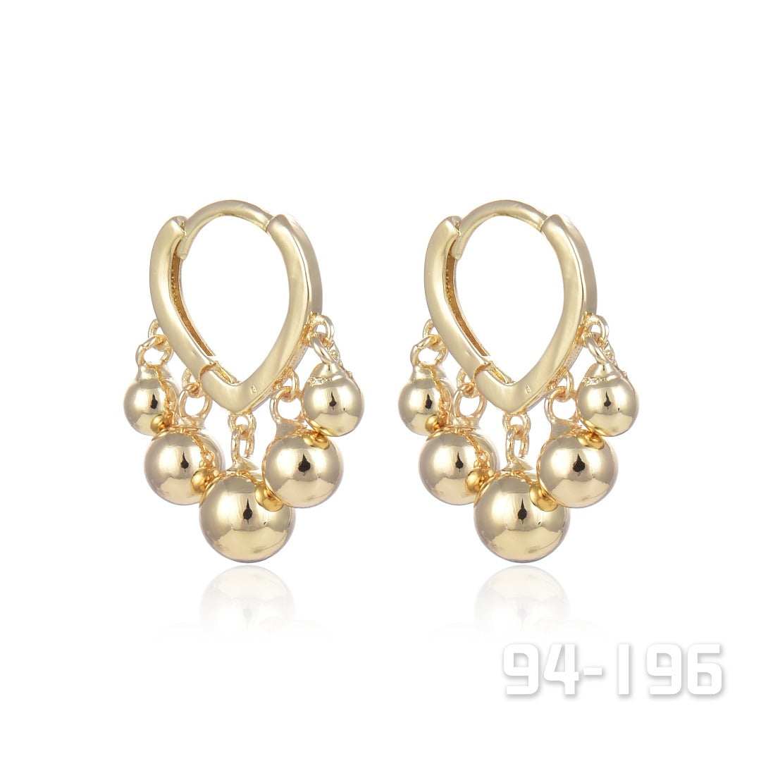 Gold Tone Hoop Earrings | ${Vendor}