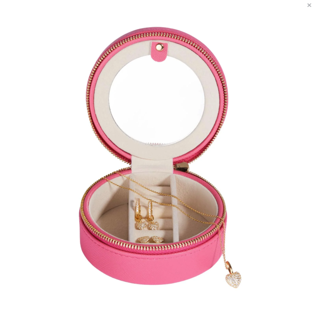 SifJakobs Heart Earrings Silver with Detachable Charm