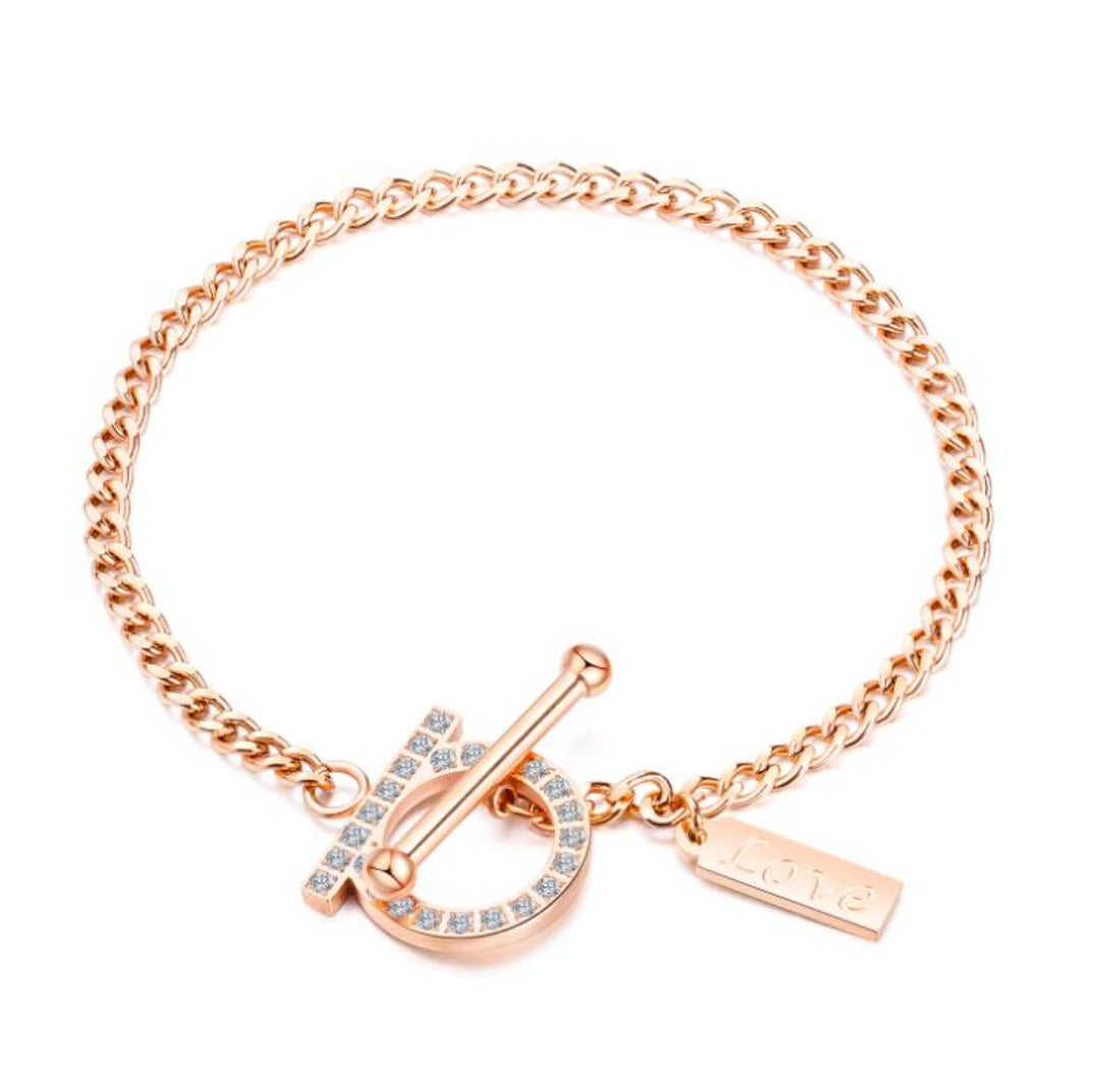 Rose gold bracelet on sale ireland