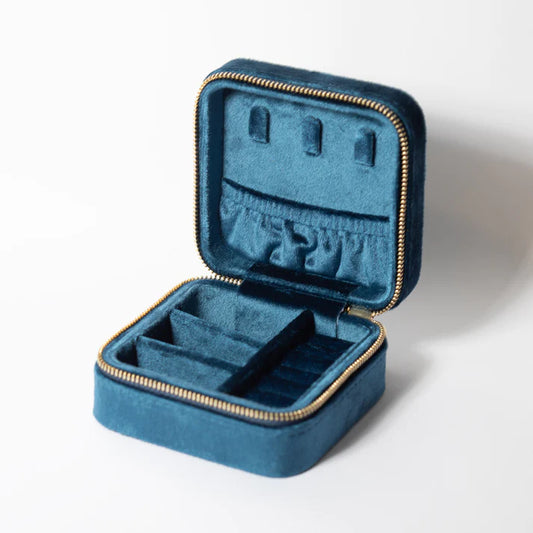 Sif Jakobs Jewellery-  Jewellery Travel Box Piccolo Blue