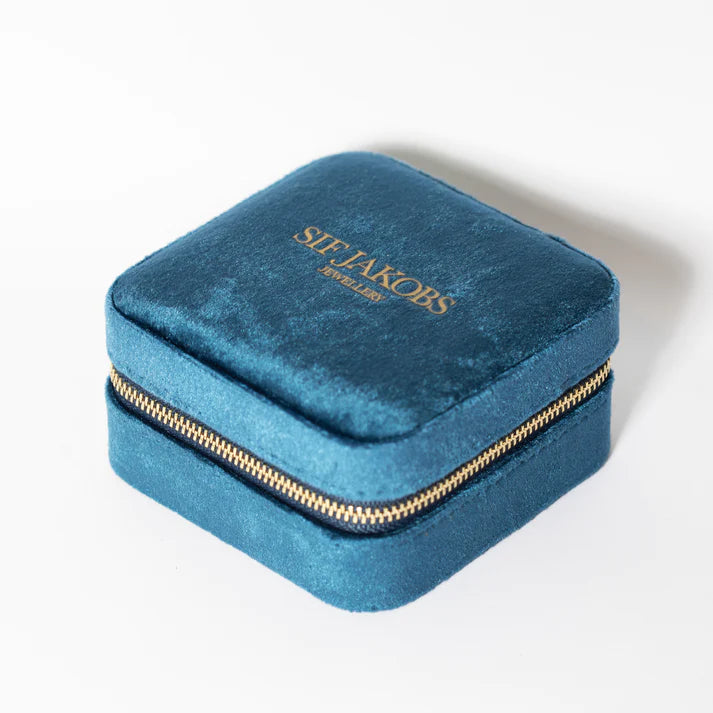 Sif Jakobs Jewellery-  Jewellery Travel Box Piccolo Blue