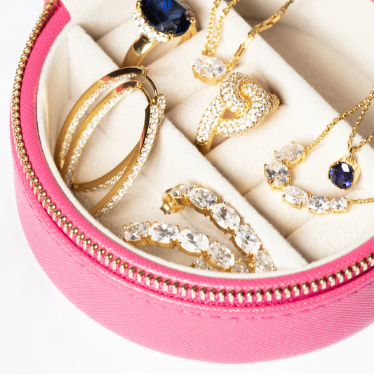 Sif Jakobs Jewellery- Jewellery Travel Box Pink