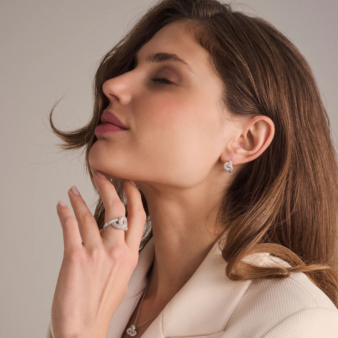 Sif Jakobs Jewellery - Earrings Imperia Creolo