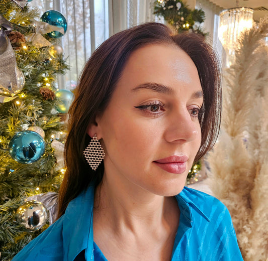 Crystal Chandelier Earrings