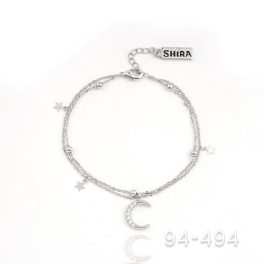 Silver Charm Bracelet