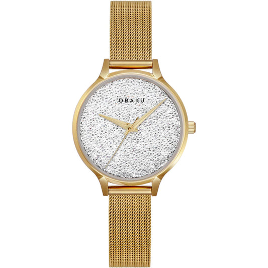 Obaku Stjerner- Steel Mesh Watch