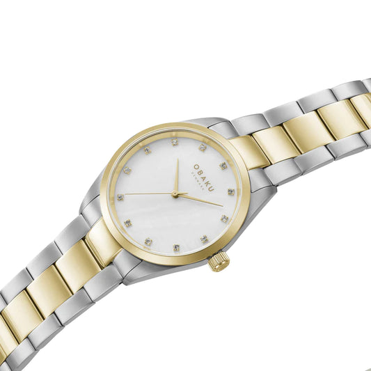 Obaku Chili- Butter Stainless Steel Watch