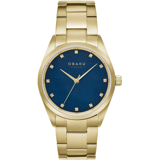 Obaku Chili- Beryl Stainless Steel Watch