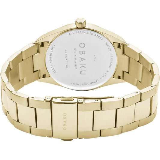 Obaku Chili- Beryl Stainless Steel Watch