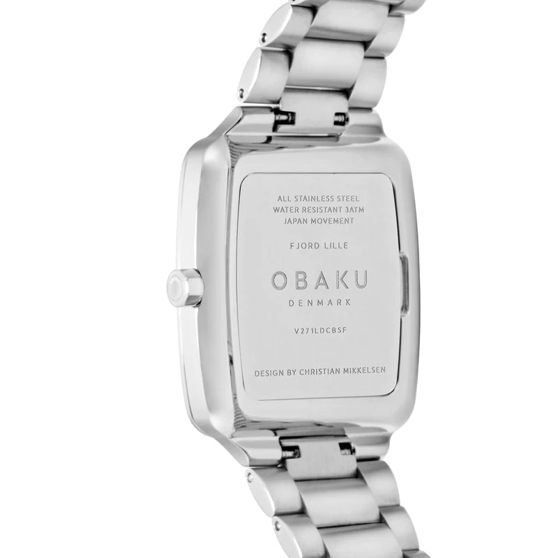 Obaku Flord Lille- Brace Stainless Steel Watch