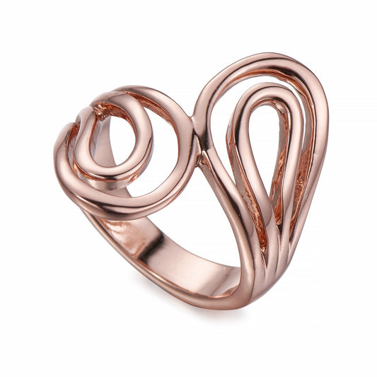Polished Rose Gold Ring | ${Vendor}