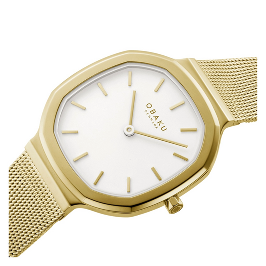 Obaku Oktant Lille Gold Watch