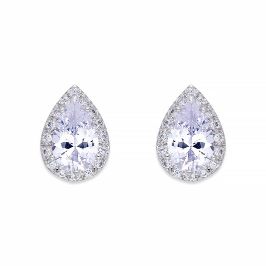 Teardrop Crystal Stud Earrings | ${Vendor}