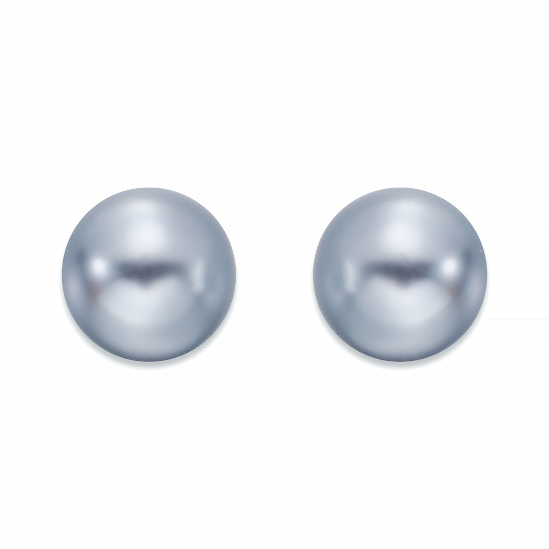Medium Pearl Stud Earrings | ${Vendor}