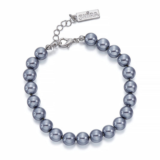 Grey Pearl Bracelet | ${Vendor}