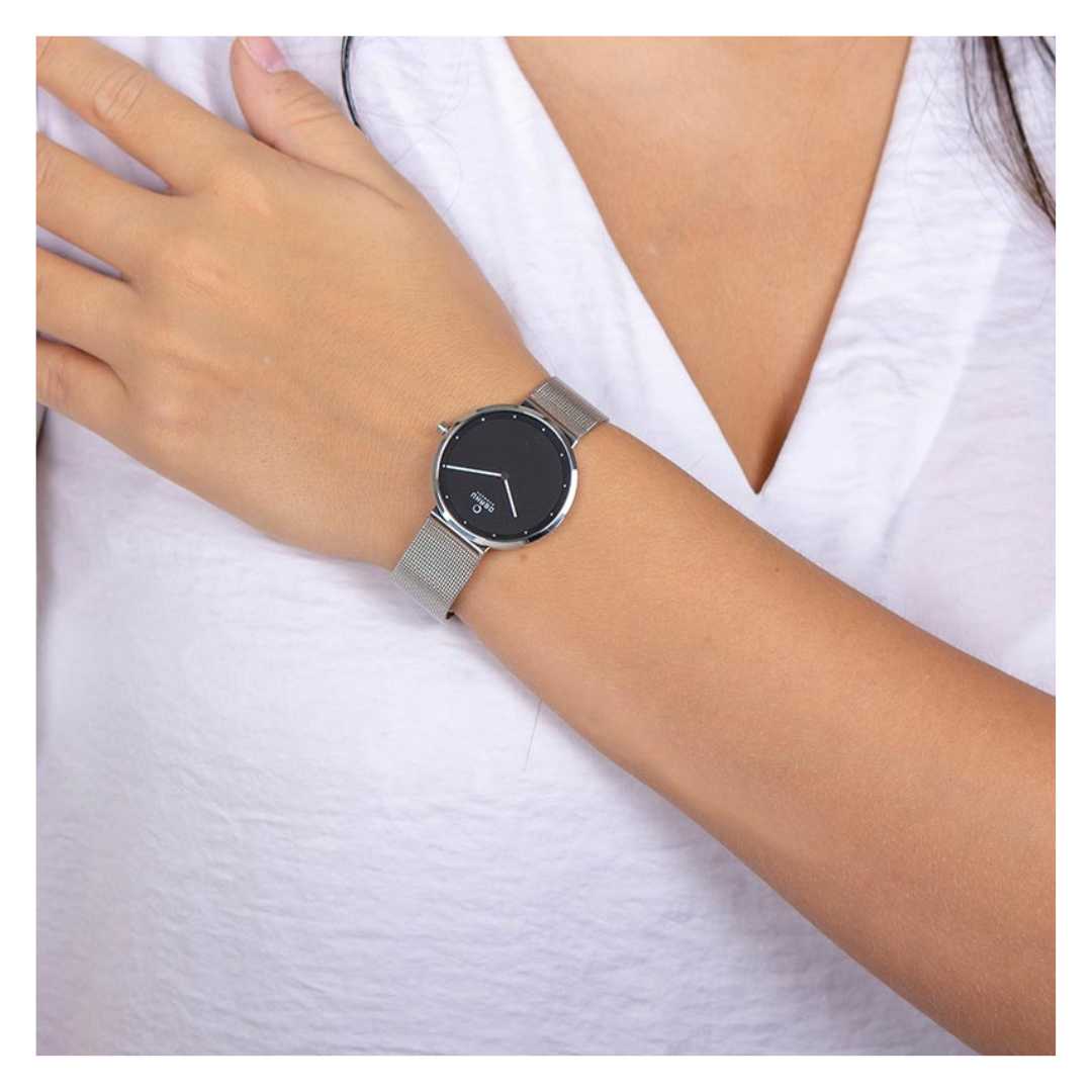 Obaku Papir Lille Onyx Watch Shira Jewellery