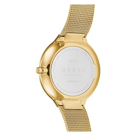 Obaku Ark Lille Gold Watch