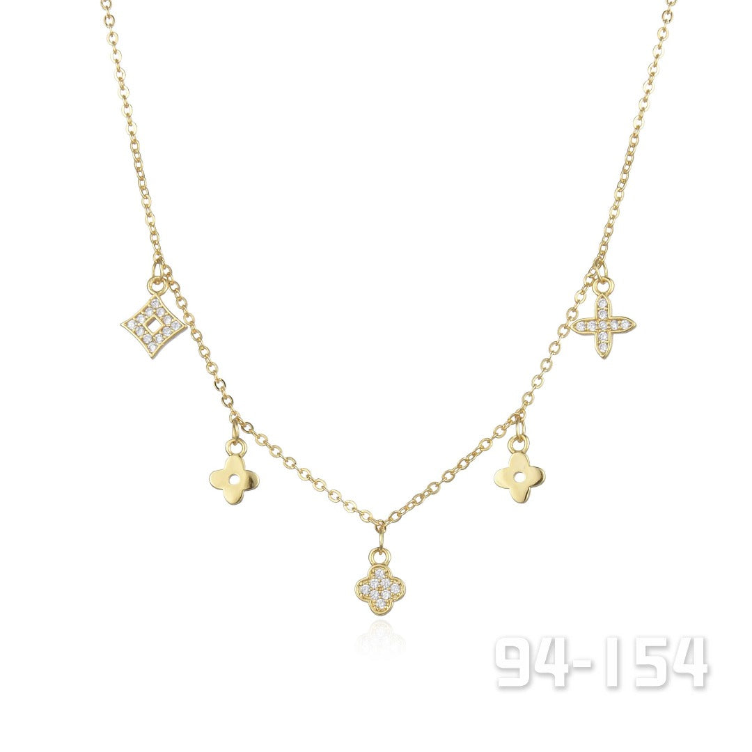 Gold Shape Necklace | ${Vendor}